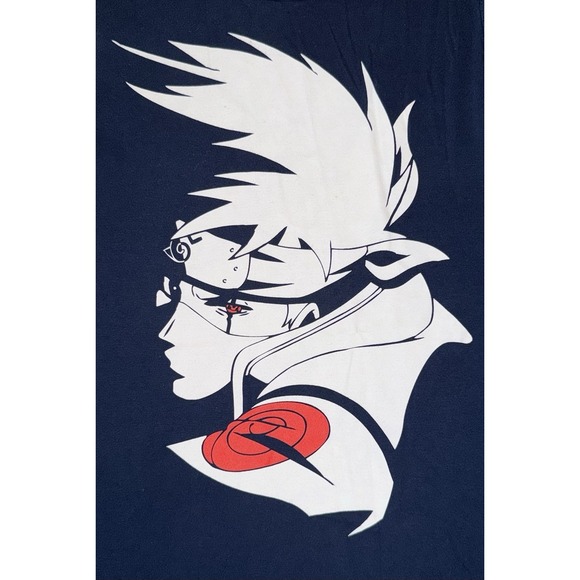 Naruto Shippuden Kakashi Hatake 20th Anniversary Graphic Tank Top Size XL - Picture 6 of 6